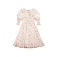 Mipounet Light Blush Serker Collared Suzanne Dress