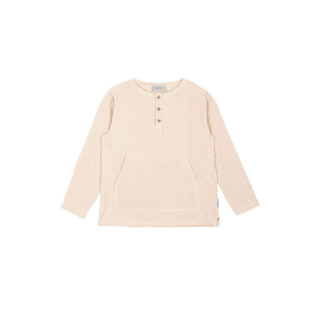 Mipounet Cream Muslin Leonardo Shirt
