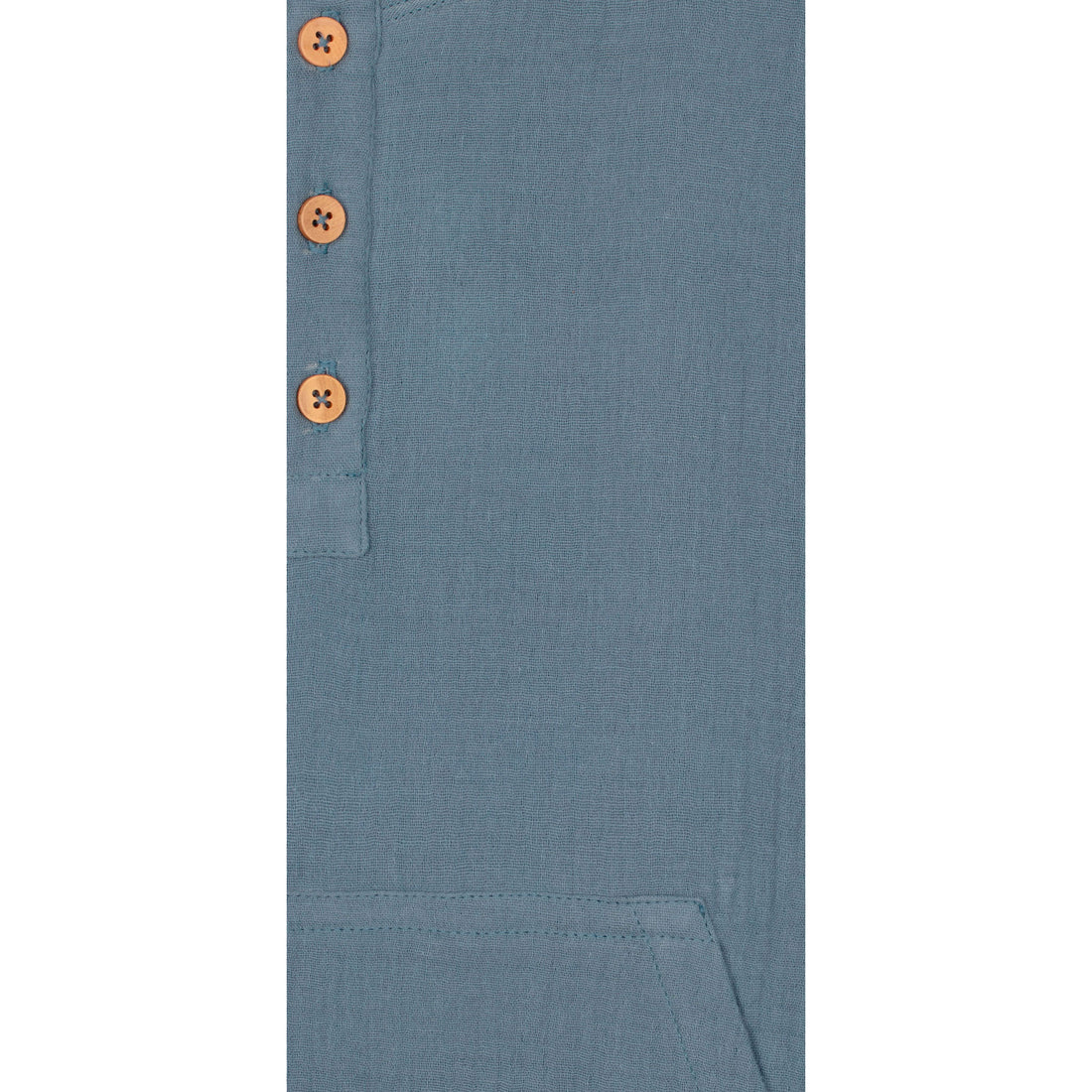 Mipounet Blue Muslin Leonardo Shirt