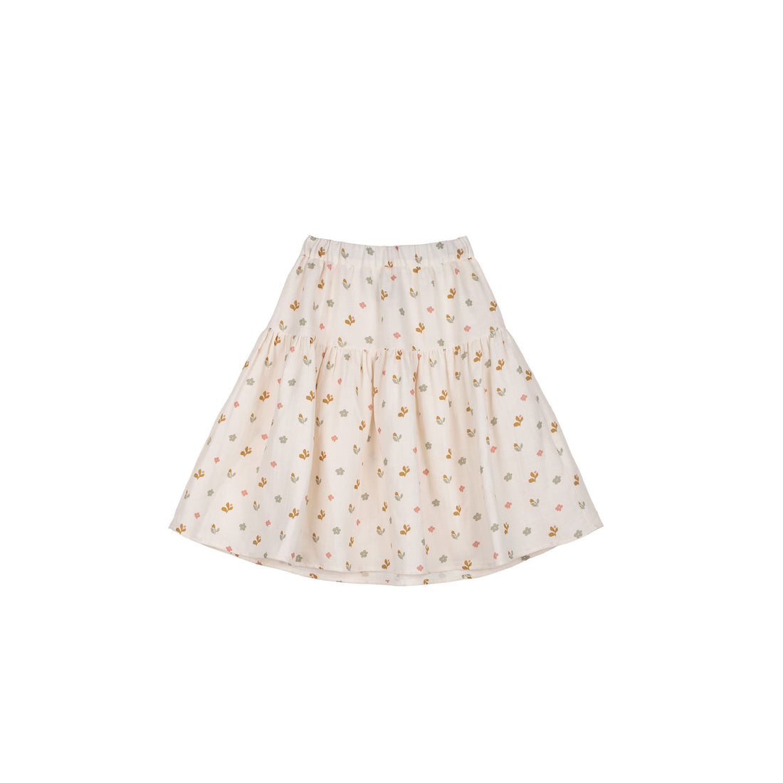 Mipounet Multi Flower Printed Muslin Mia Skirt
