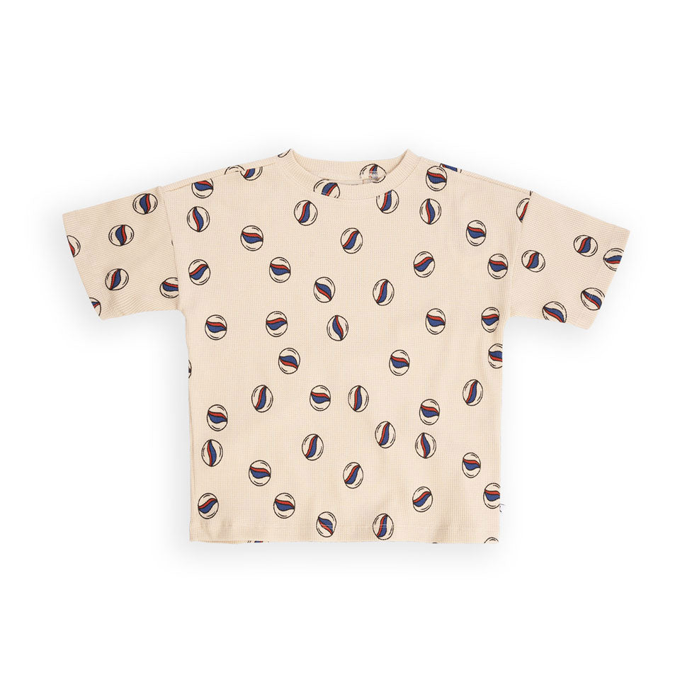 Carlijnq Marbles Waffle Tee