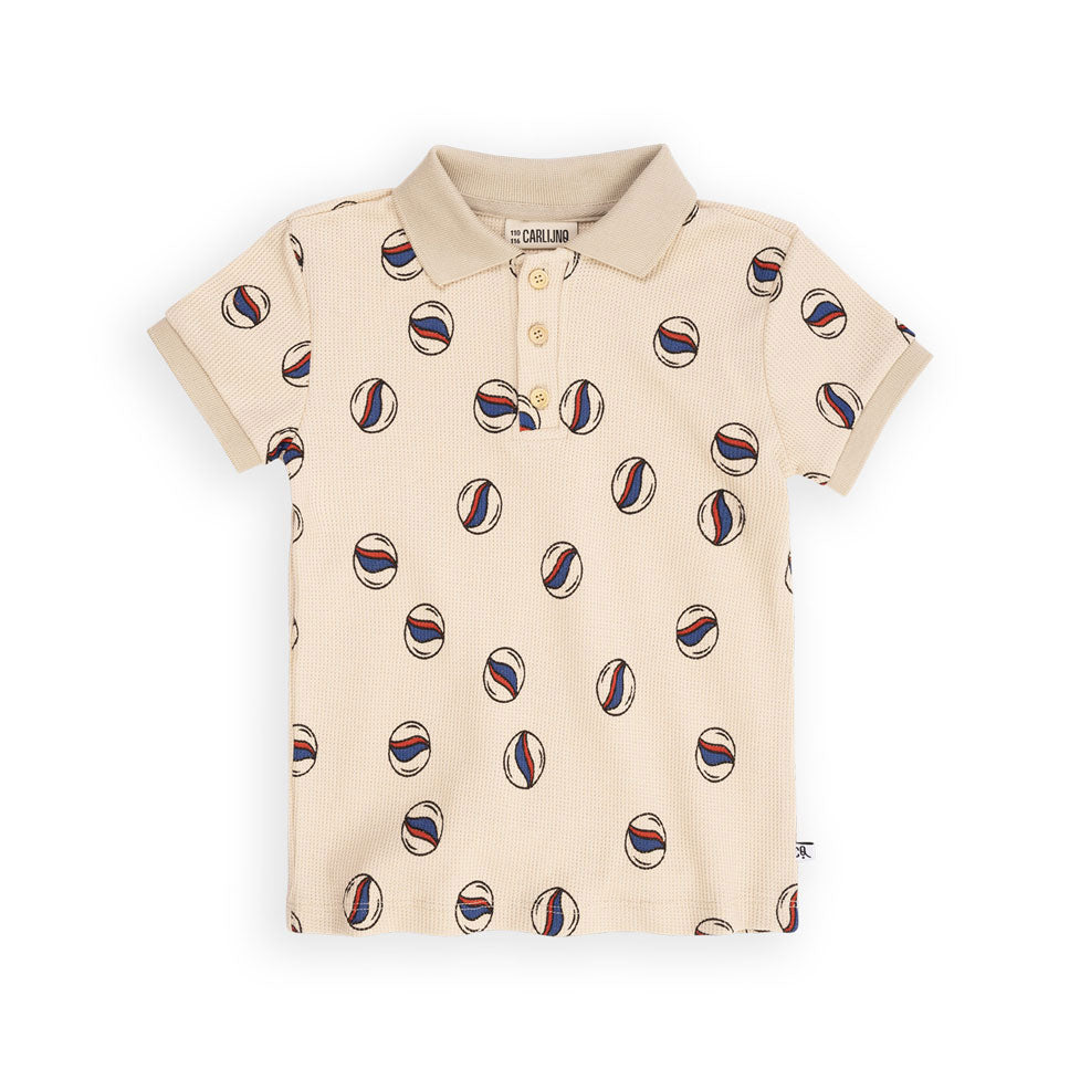 Carlijnq Marbles Polo Shirt