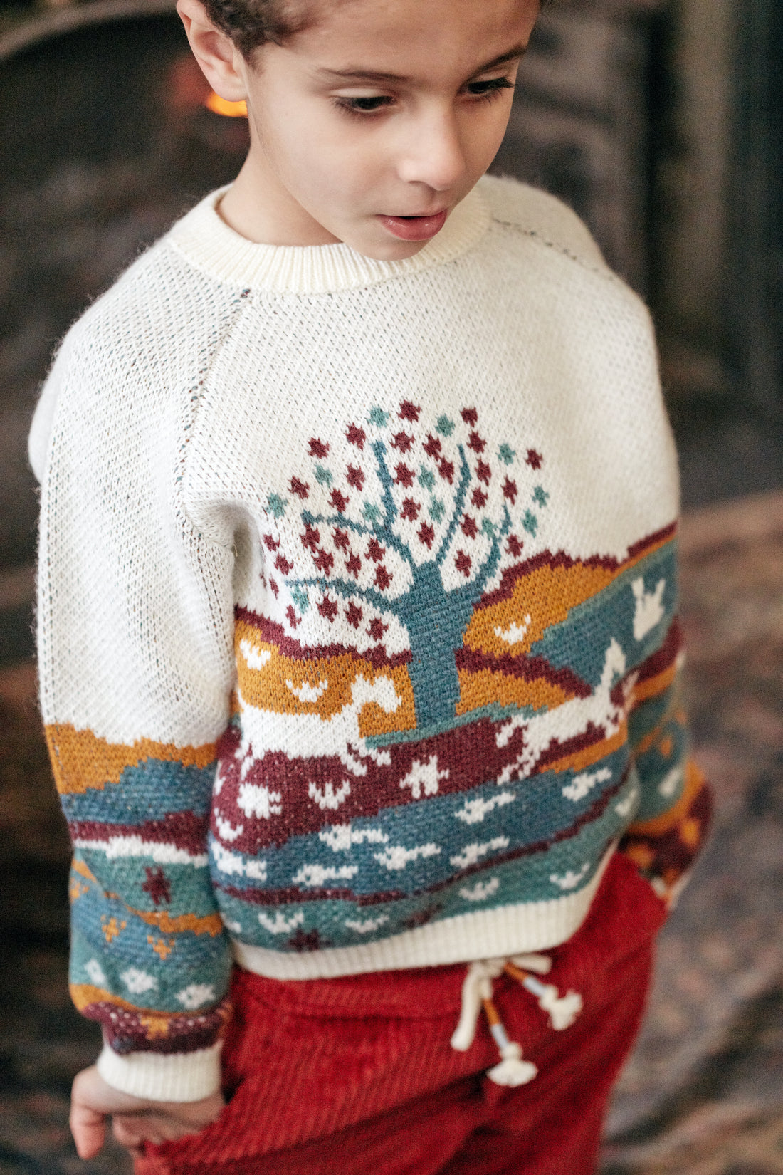 Louise Misha Cream Nico Sweater