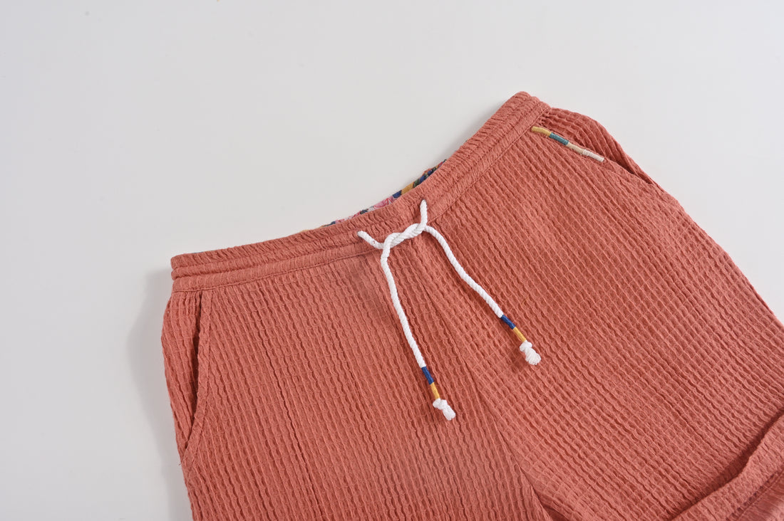 Louise Misha Terracotta Aliki Shorts