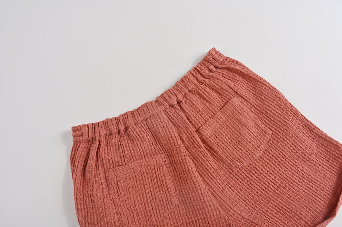 Louise Misha Terracotta Aliki Shorts