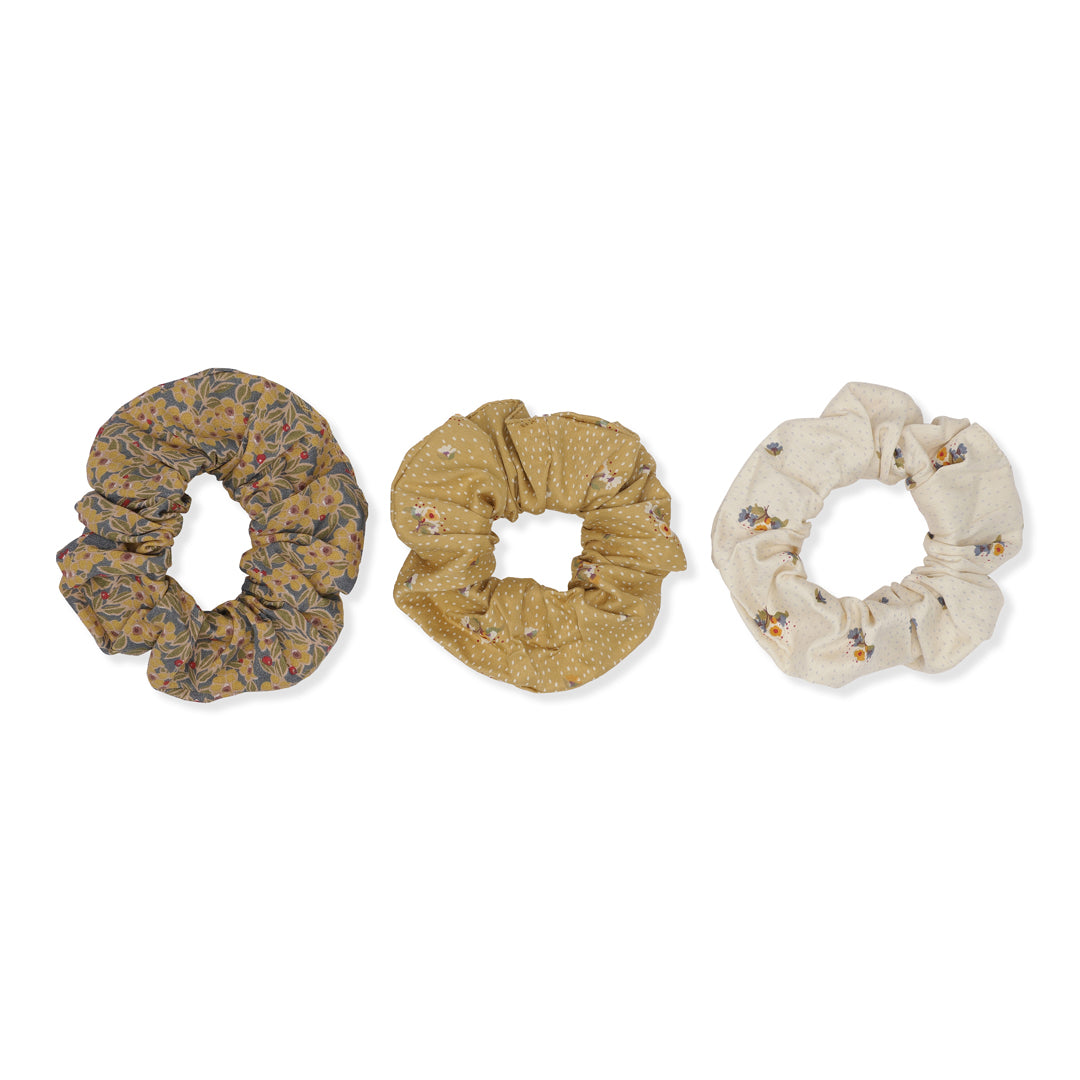 Konges Slojd Flower Bouqet Dijon/Multi Scrunchies Big