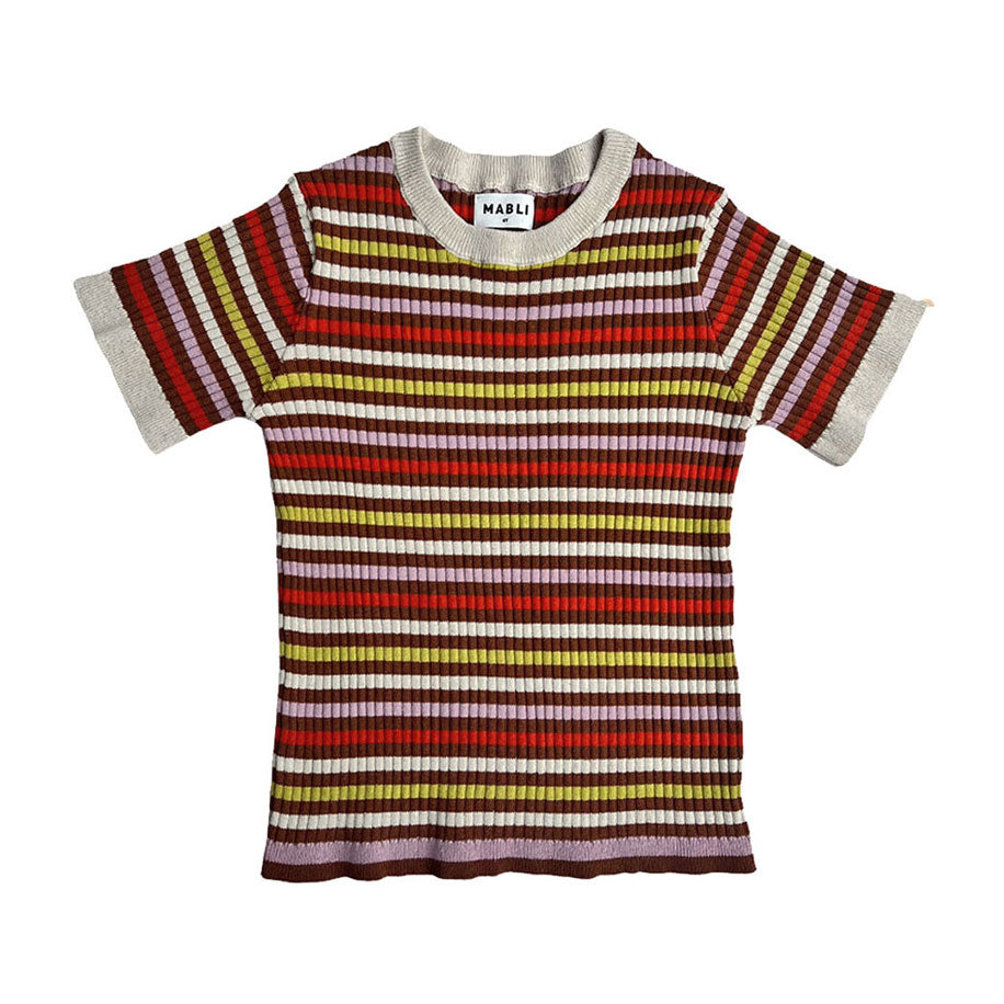Mabli Maple Stripe Aeron Tee