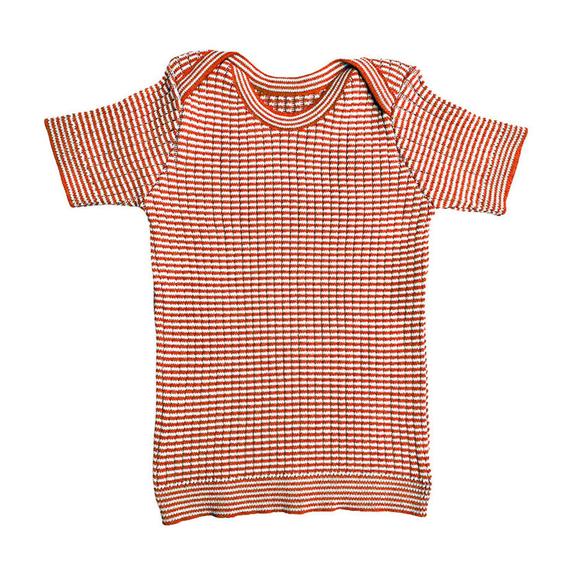 Mabli Cadmium Haze Skinny Short Sleeve Sweater
