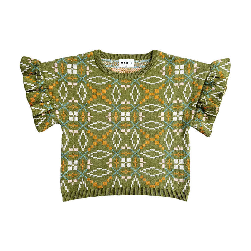 Mabli Olive Meillion Tee