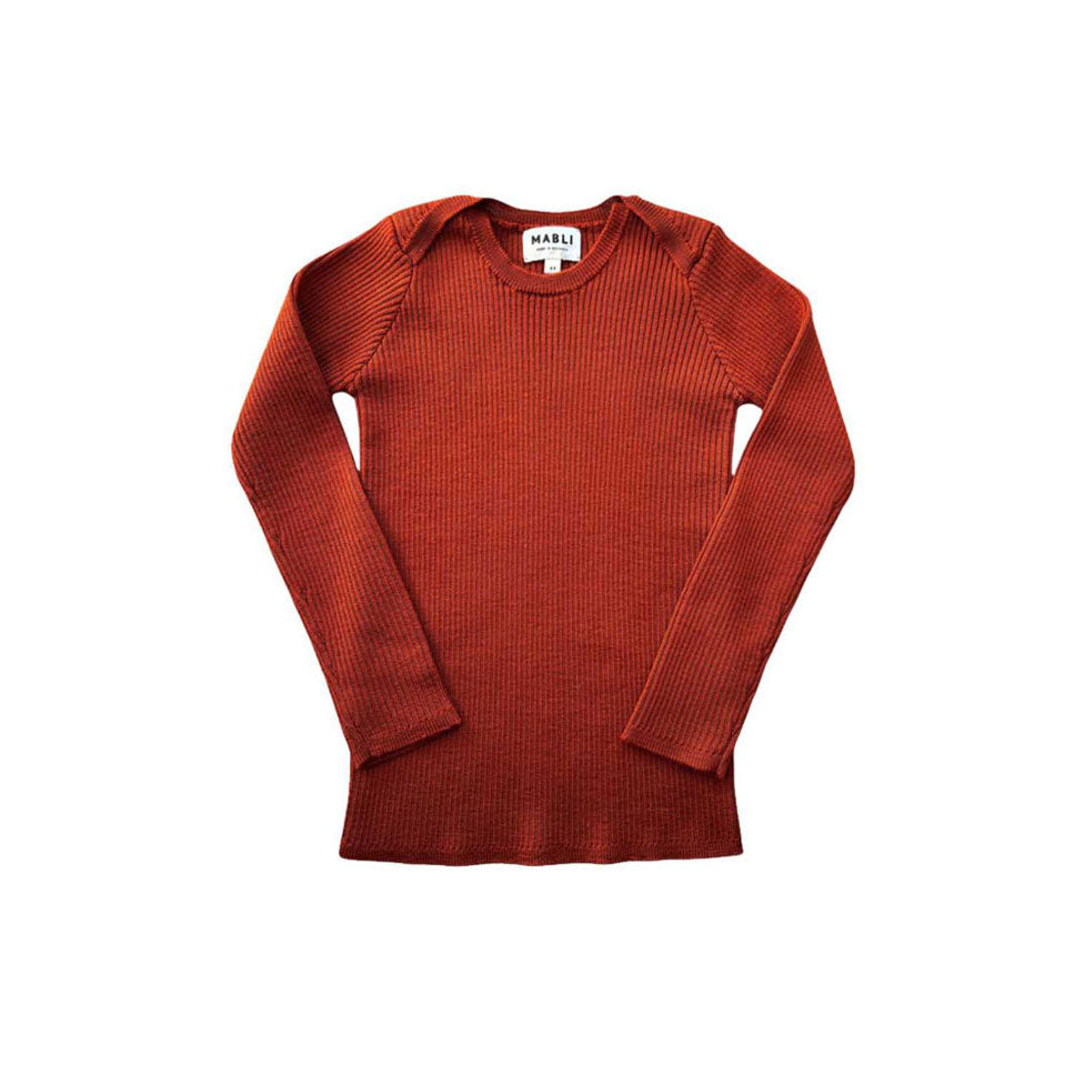 Mabli Brick Skinny Rib Sylfaen Sweater