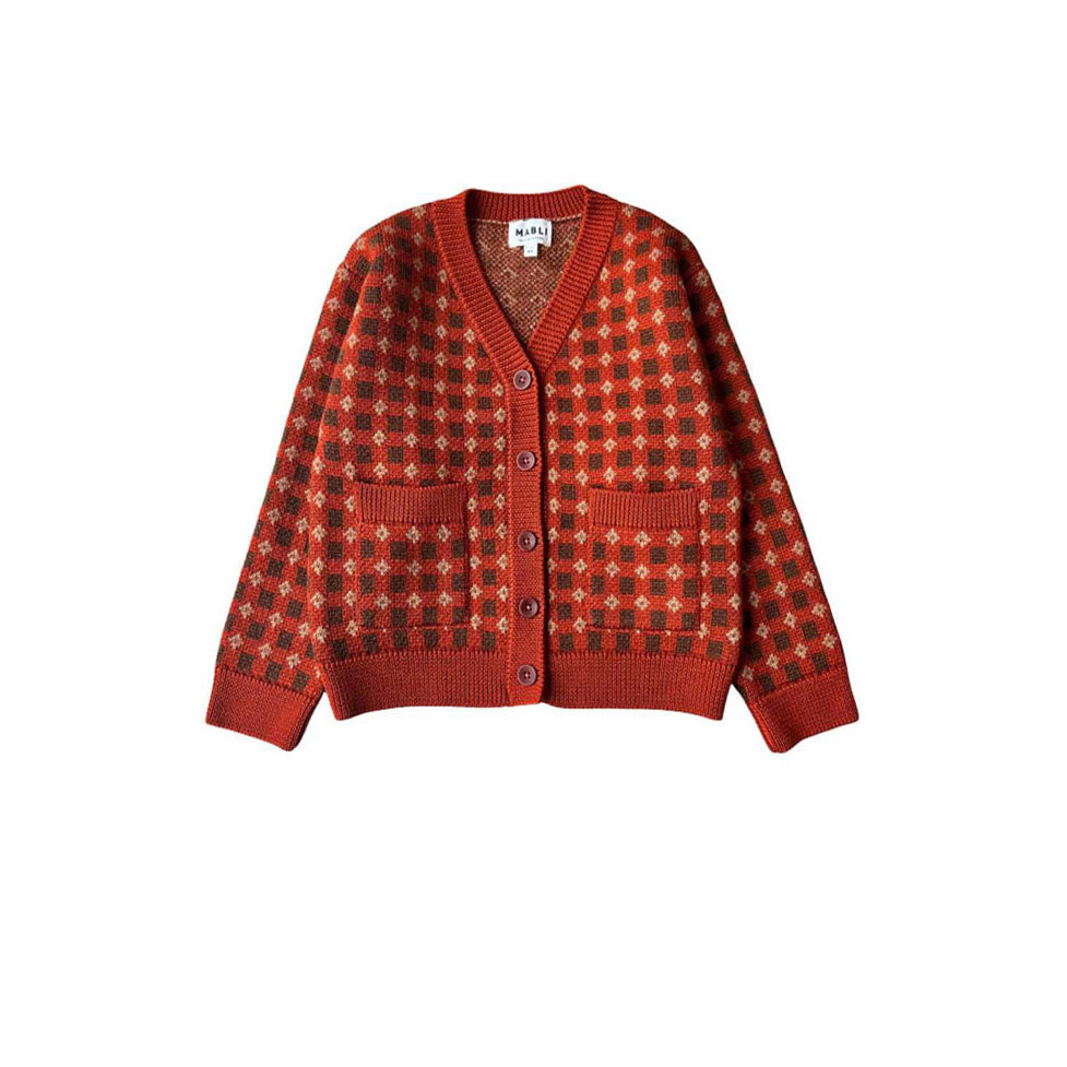 Mabli Brick Castell Cardigan
