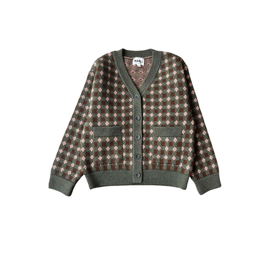 Mabli Khaki Castell Cardigan