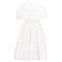 Cera una volta Cream Madelaine Dress