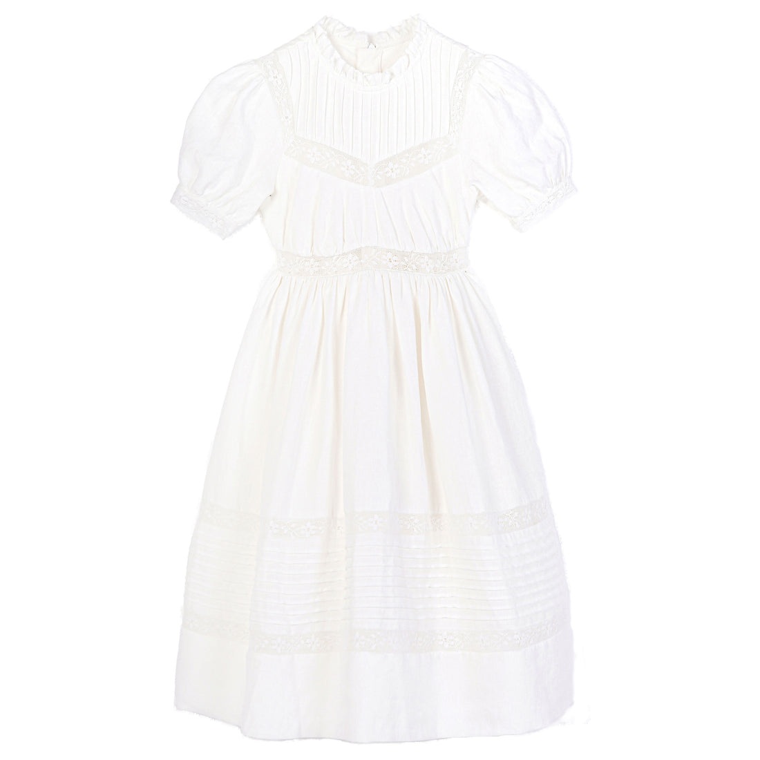 Cera una volta Cream Madelaine Dress