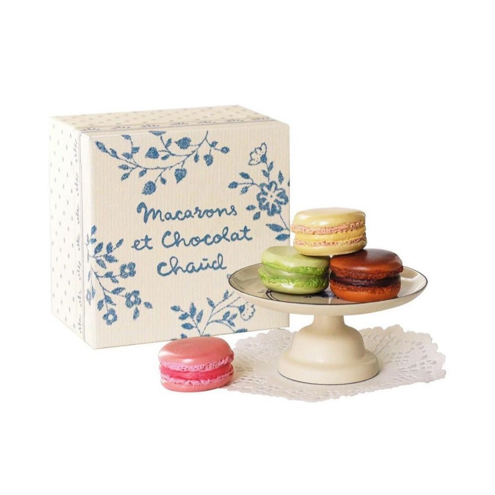 Maileg Macarons Et Chocolat Chaud