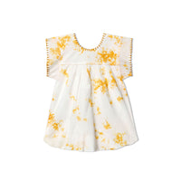 Chandamama Yellow Tie Dye Maringa Dress