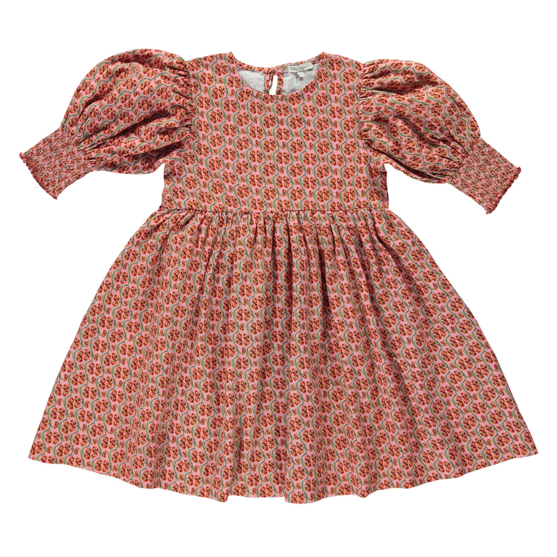 Bebe Organic Pink Floral Print Matilde Dress