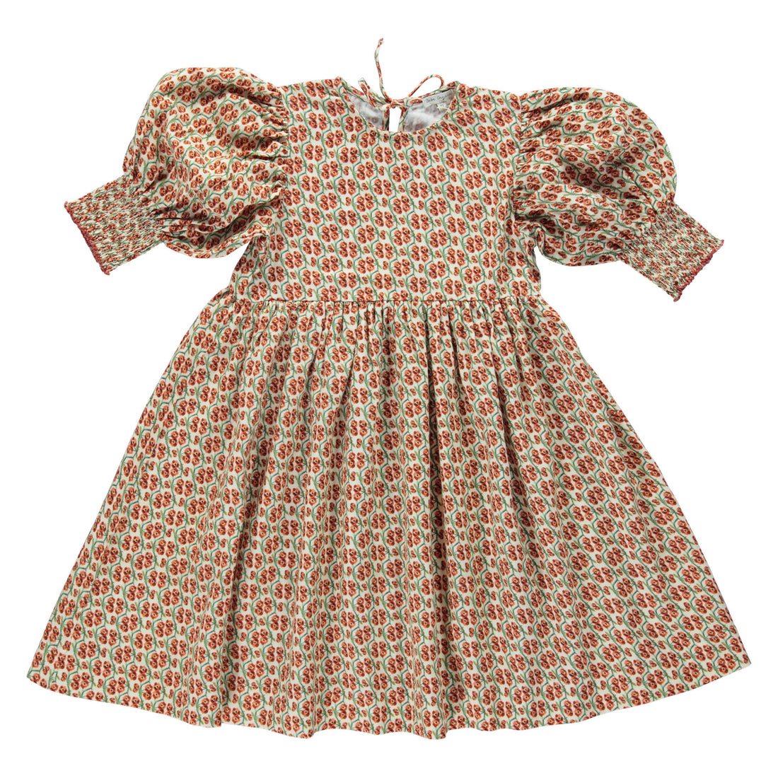 Bebe Organic Natural Floral Print Matilde Dress