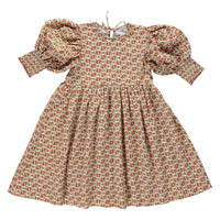Bebe Organic Natural Floral Print Matilde Dress