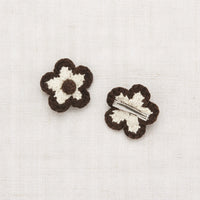 Misha and Puff Bark Medium Flower Clip Set