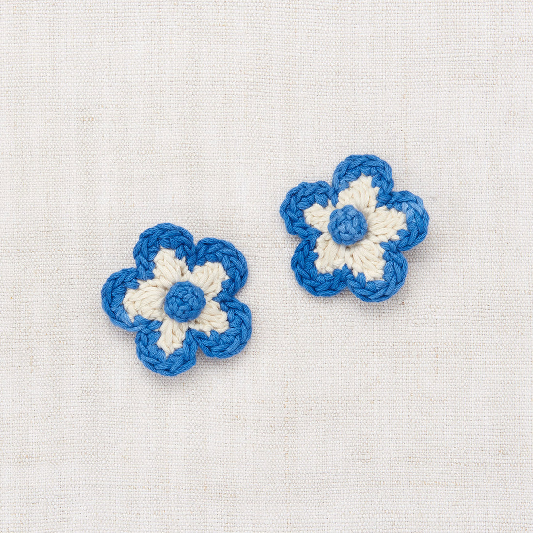 Misha and Puff Nile Medium Flower Clip Set