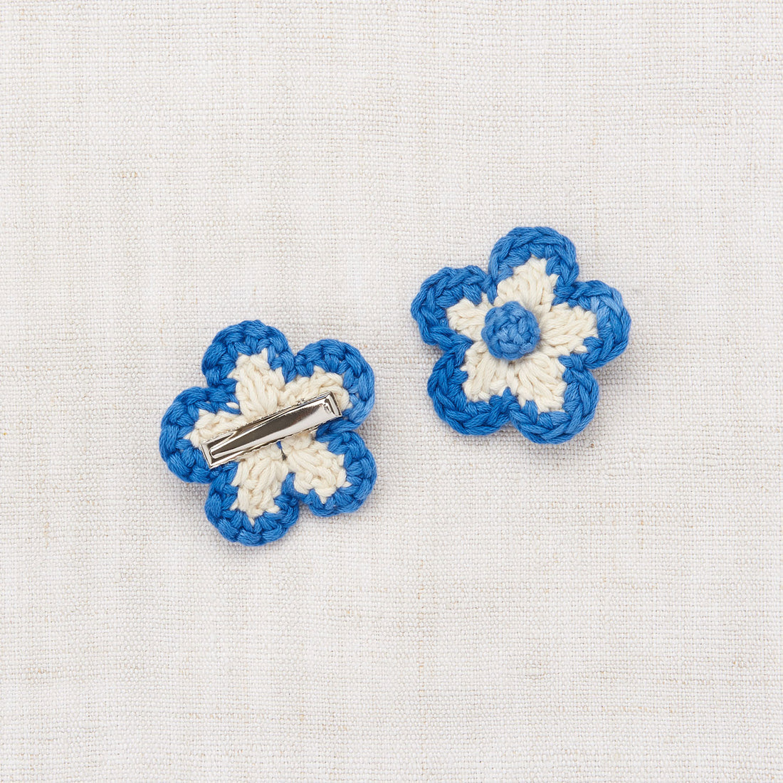 Misha and Puff Nile Medium Flower Clip Set