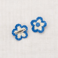 Misha and Puff Nile Medium Flower Clip Set