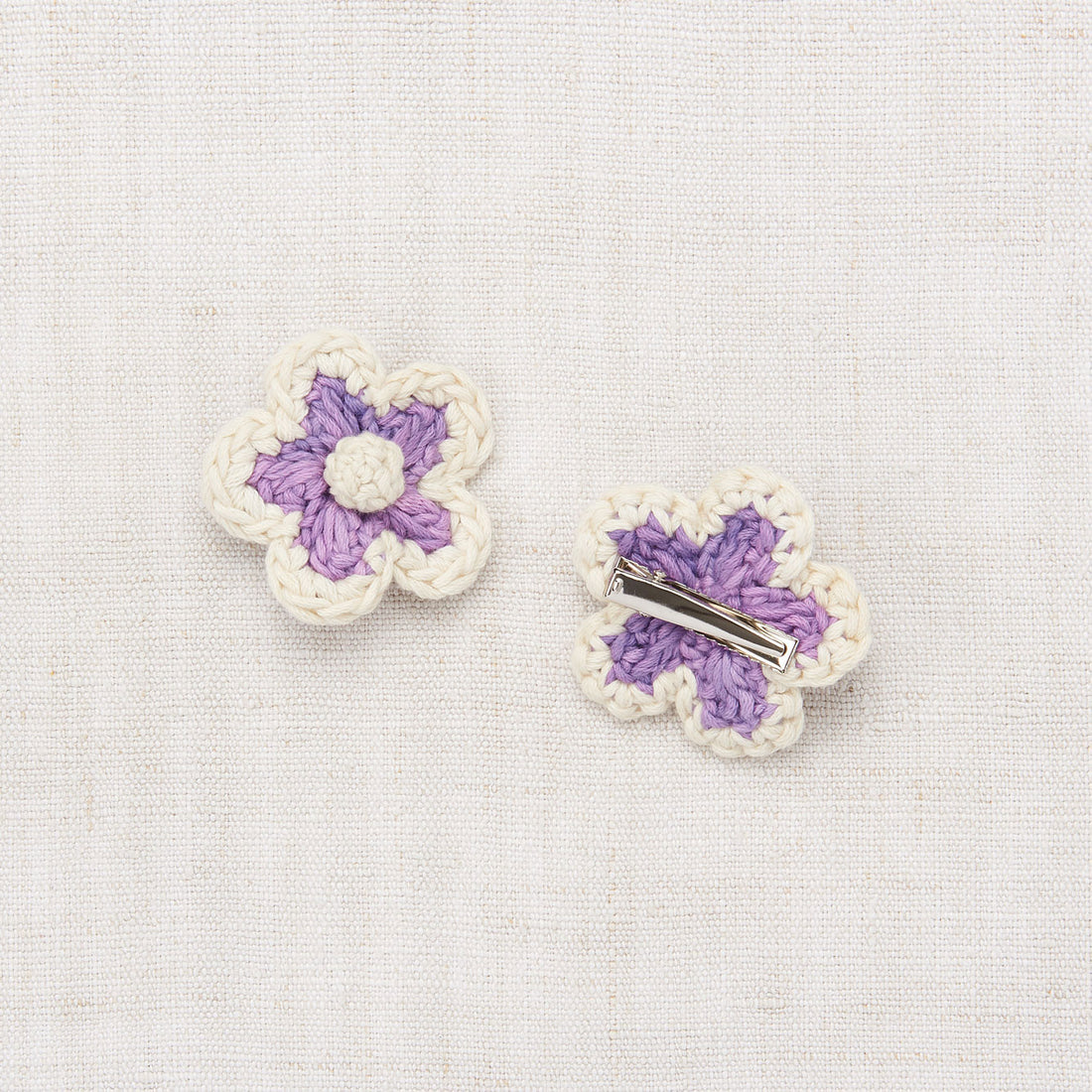 Misha and Puff Provence Medium Flower Clip Set