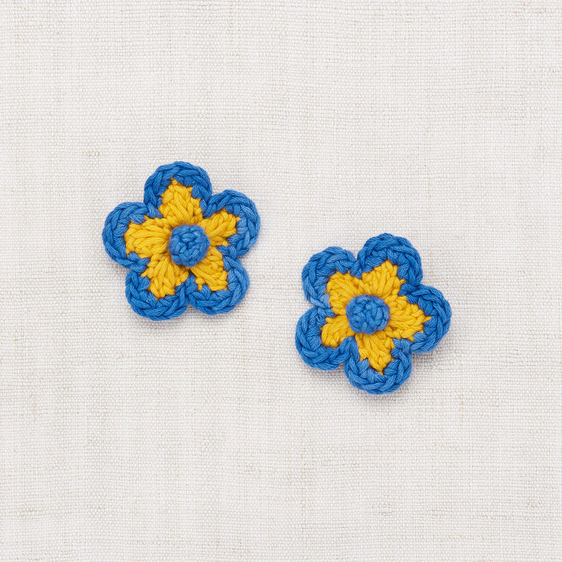 Misha and Puff Zest Medium Flower Clip Set