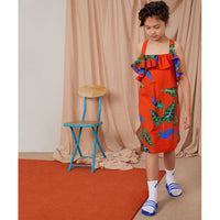 Milk & Biscuits Red Leaves Dress