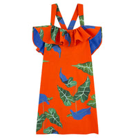 Milk & Biscuits Red Leaves Dress