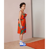 Milk & Biscuits Red Leaves Dress