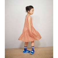 Milk & Biscuits Pale Auburn Asymmetrical Dress