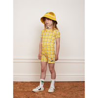 Mini Rodini Check Short Sleeve Tee