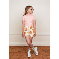 Mini Rodini Flowers Woven Shorts