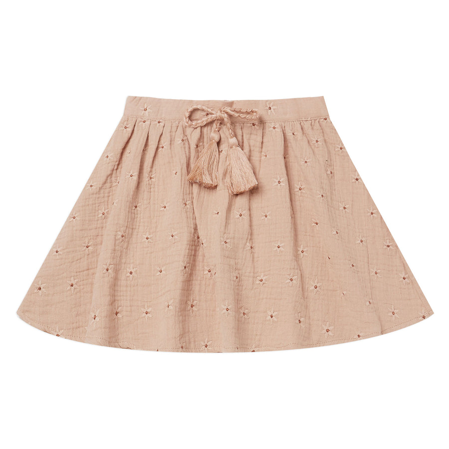 Rylee and Cru Mini Skirt | Daisy Embroidery