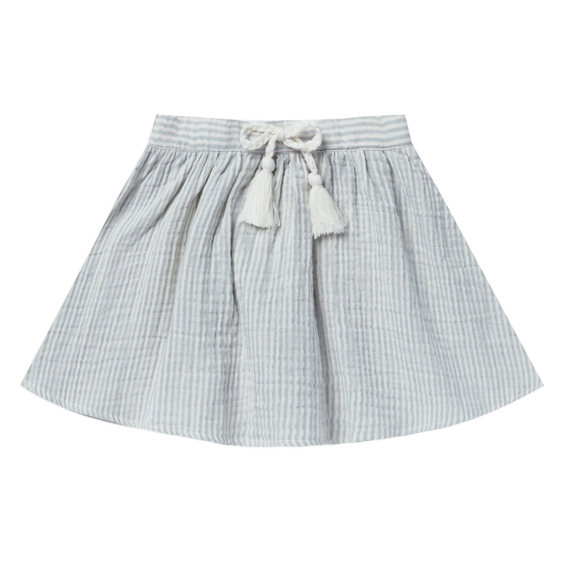 Rylee and Cru Mini Skirt | Blue Micro Stripe