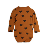 Mini Rodini Basic Hearts Long Sleeve Body Tencel