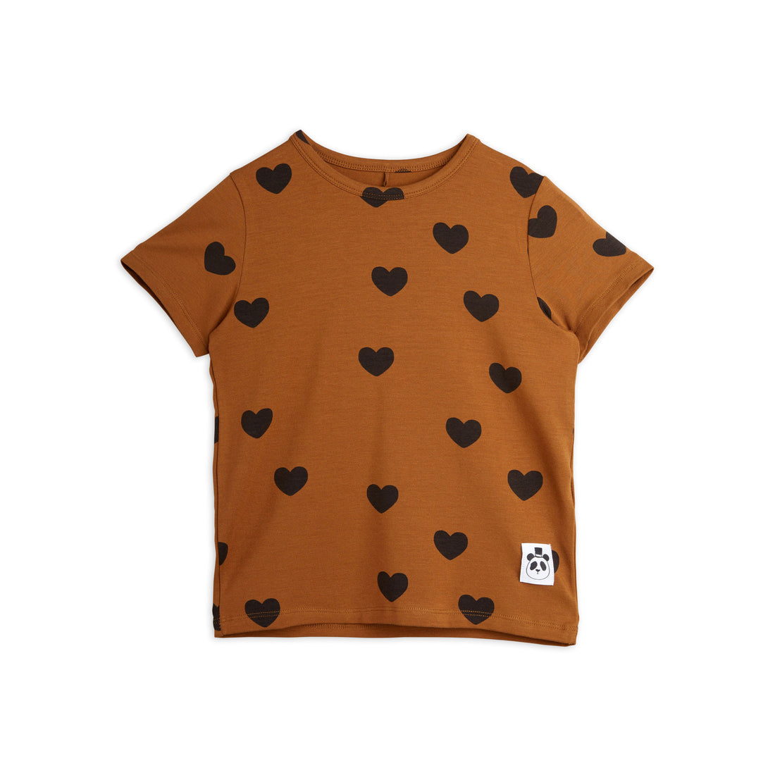 Mini Rodini Basic Hearts Short Sleeve Tee Tencel