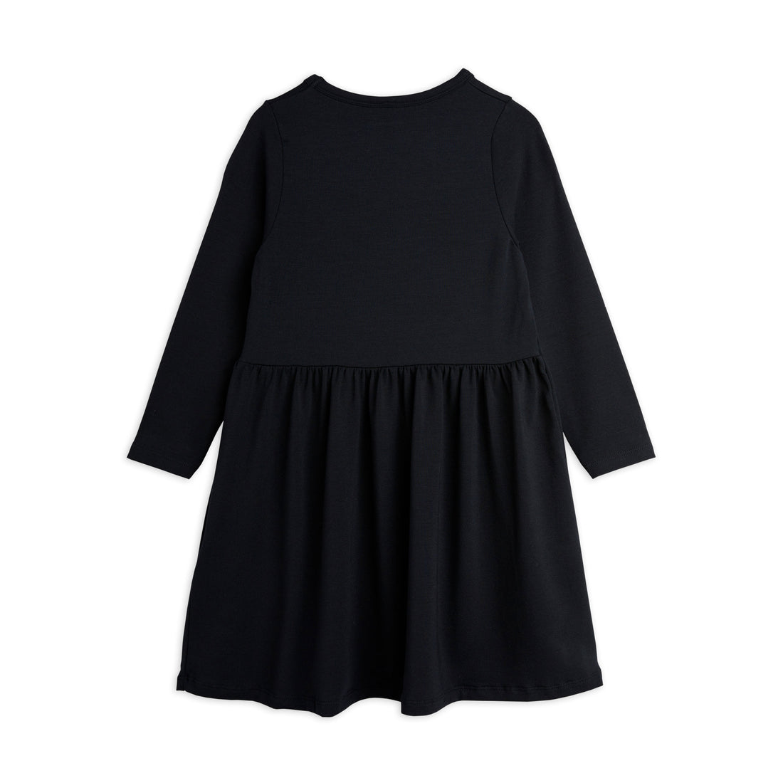 Mini Rodini Black Basic Ls Dress Tencel