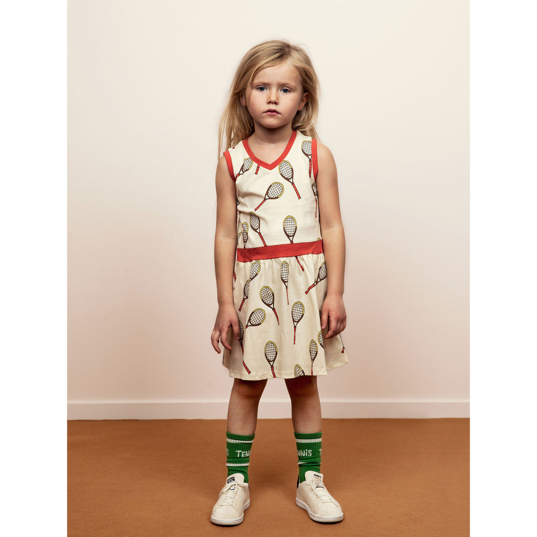 Mini Rodini Tennis Print Tank Dress