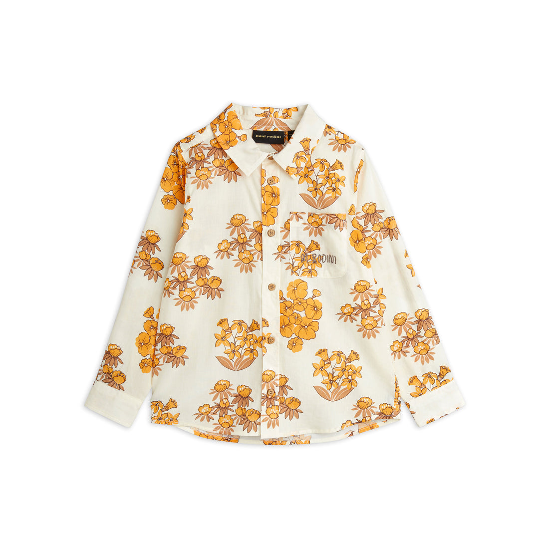 Mini Rodini Flowers Woven Shirt