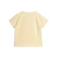 Mini Rodini Elephant Short Sleeve Tee - Yellow
