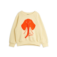 Mini Rodini Elephant Sweatshirt - Yellow