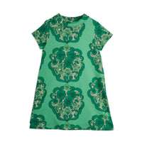 Mini Rodini Flower Aop Short Sleeve Dress