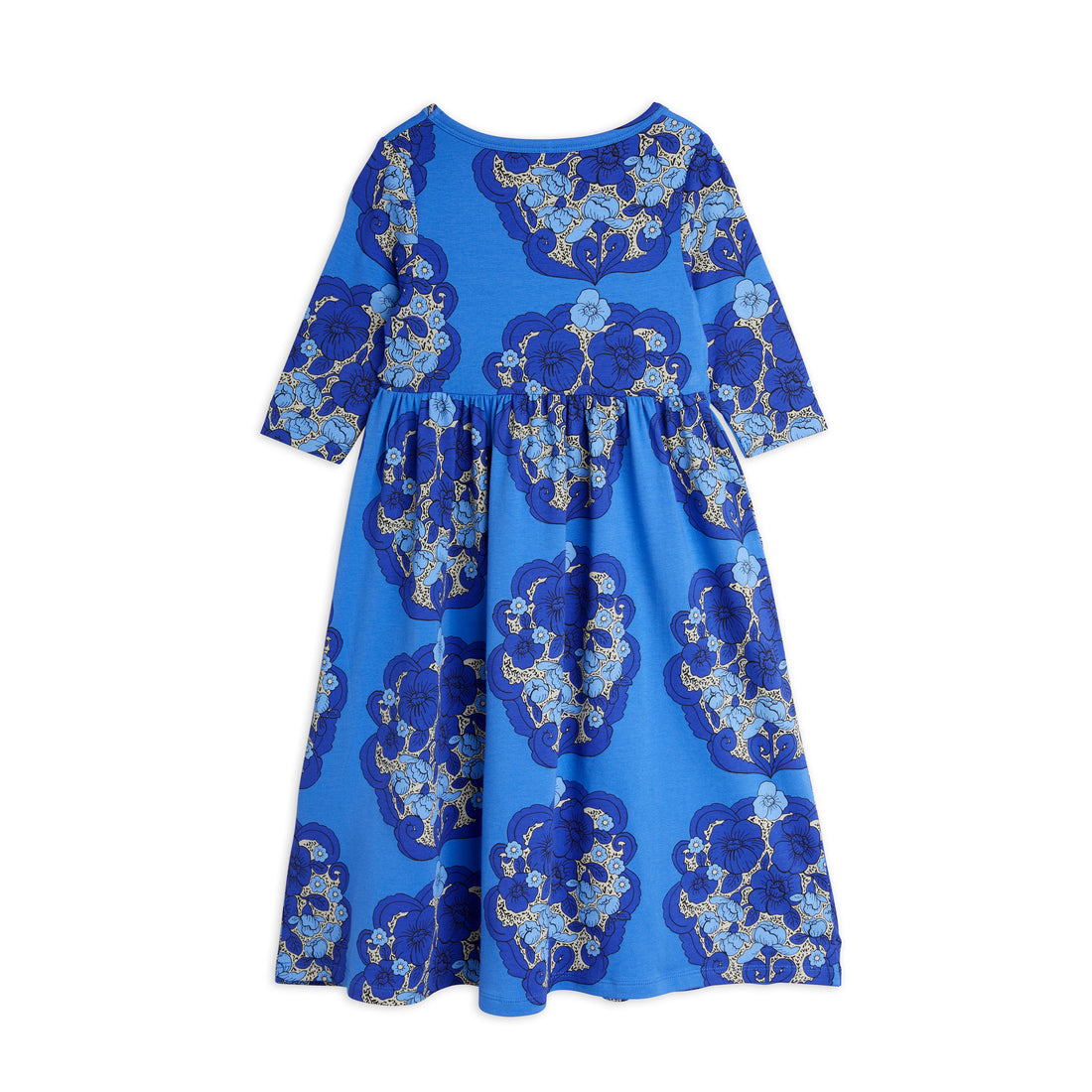 Mini Rodini Flower Aop Long Sleeve Dress