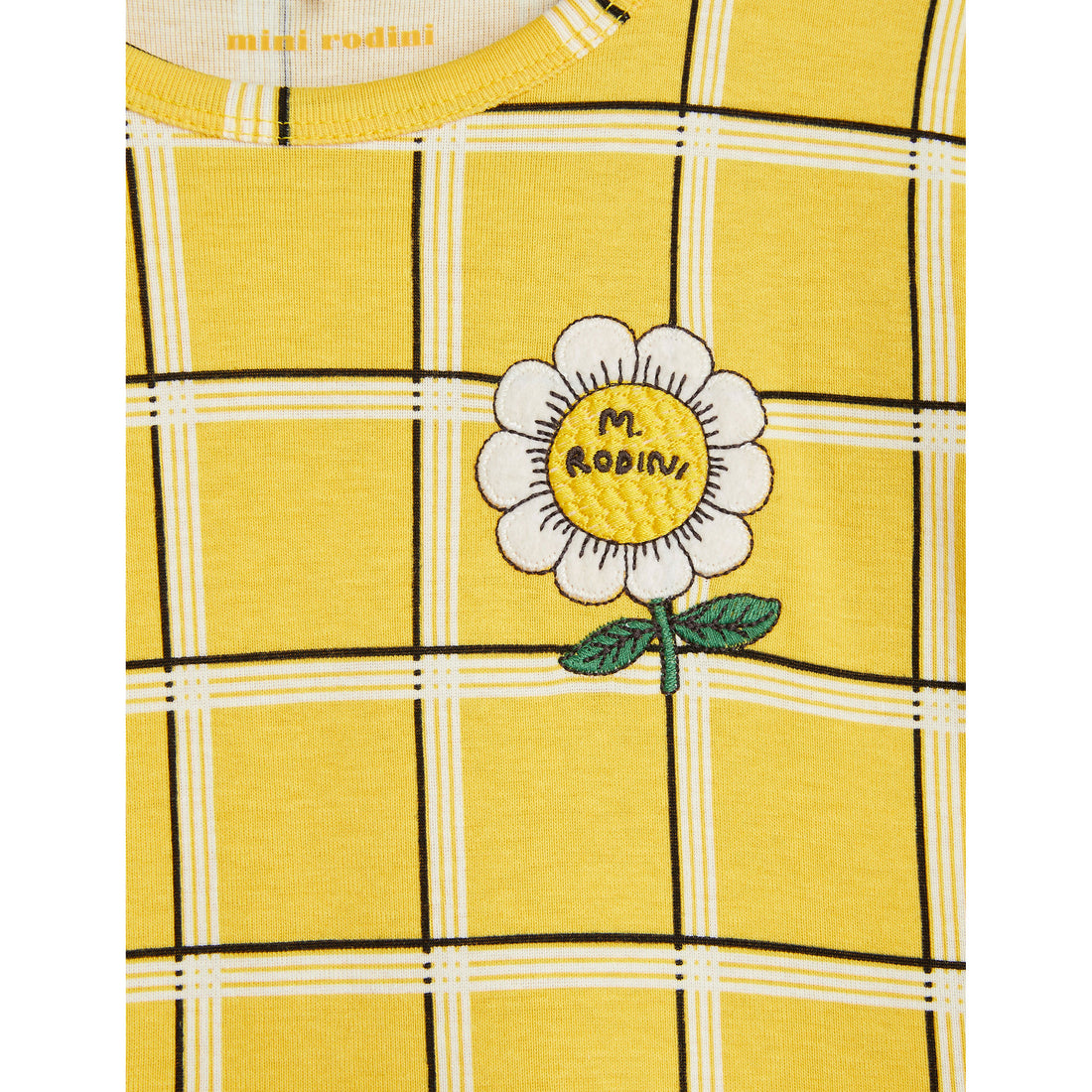 Mini Rodini Check Short Sleeve Dress