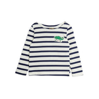 Mini Rodini Lizard Patch Long Sleeve Tee