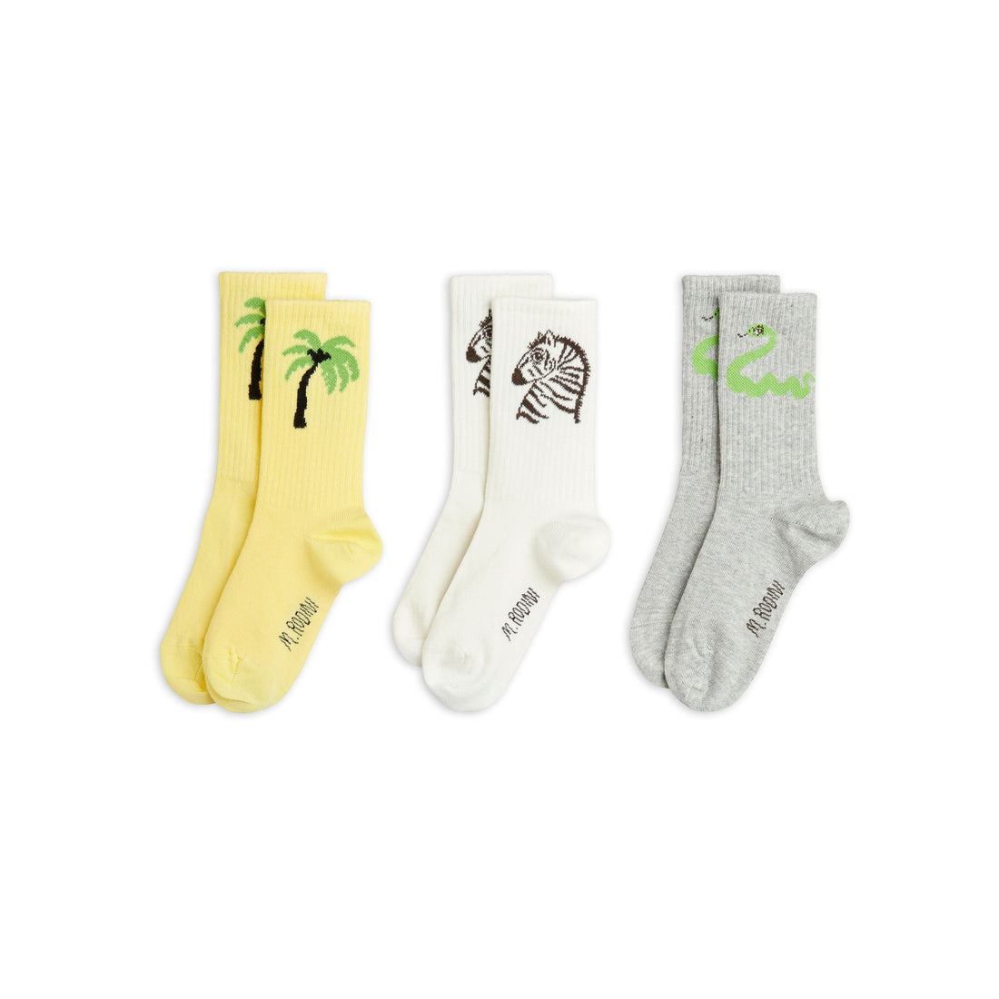 Mini Rodini Zebra Socks 3-Pack