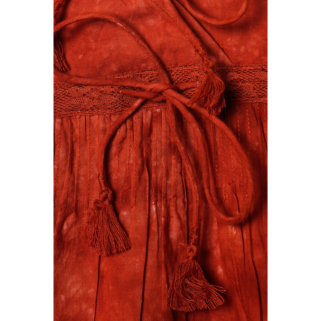 Chandamama Terracotta Dyed Mishti Tanktop